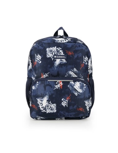 Mochila Infantil Gabol Dash Azul Marino Mochilas Guarderí...