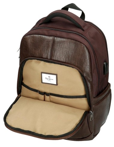 7812332 MOCHILA PORTAORDENADOR 2C.PJL HORLEY MARRON