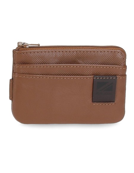 7850332 MONEDERO - TARJETERO PJL TOPPER MARRON 7850332 MONEDERO - TARJETERO PJL TOPPER MARRON