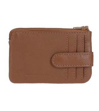 7850332 MONEDERO - TARJETERO PJL TOPPER MARRON 2