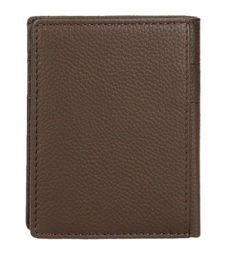 7881132 BILLETERO PJL CHECKBOX MARRON 2