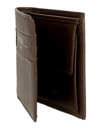 7887132 BILLETERO PJL CHECKBOX MARRON