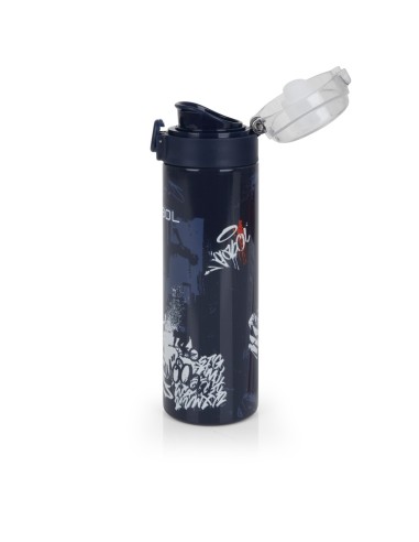 Botella Acero Inox. Infantil Gabol Dash Azul Marino Botel...