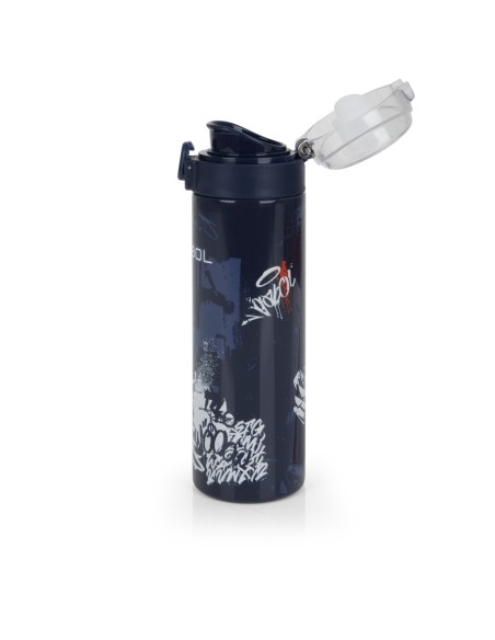 Botella Acero Inox. Infantil Gabol Dash Azul Marino Botel...