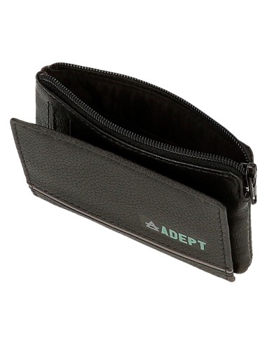 8090221 MONEDERO - TARJETERO ADEPT KURT NEGRO