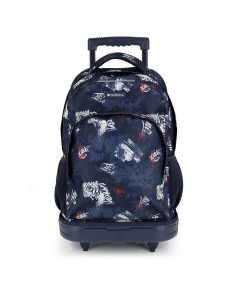 Mochila 2 Ruedas Carro Fijo Gabol Dash Azul Marino Mochil...