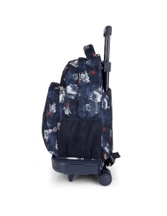 Mochila 2 Ruedas Carro Fijo Gabol Dash Azul Marino Mochil... 2