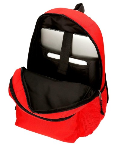 8612524 MOCHILA 44CM. 2C. REEBOK BOSTON ROJO