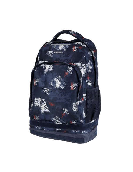 Mochila 2 Ruedas Carro Fijo Gabol Dash Azul Marino Mochil...