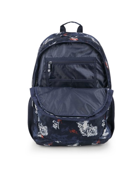 Mochila Escolar Adaptable Gabol Dash Azul Marino Mochilas...