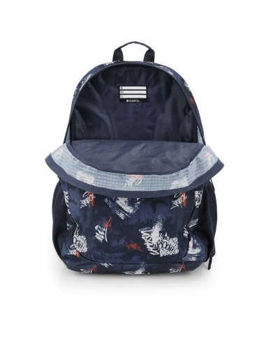 Mochila Escolar Adaptable Gabol Dash Azul Marino Mochilas...