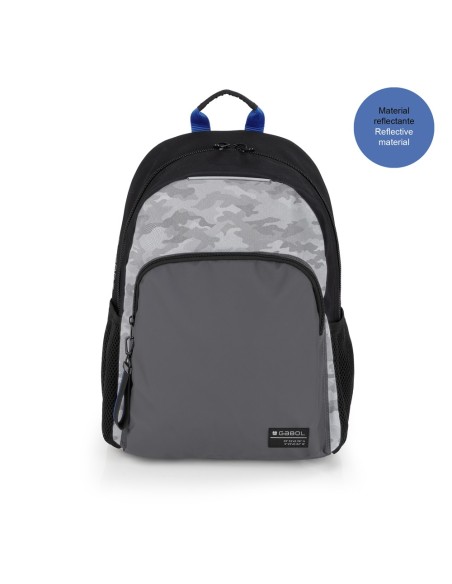 Mochila Escolar Adaptable Gabol Soul Negro Mochilas Escol...