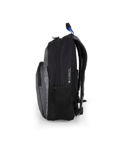 Mochila Escolar Adaptable Gabol Soul Negro Mochilas Escol...
