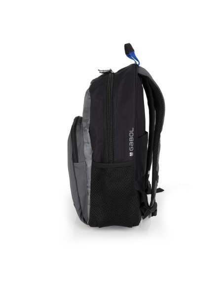 Mochila Escolar Adaptable Gabol Soul Negro Mochilas Escol...
