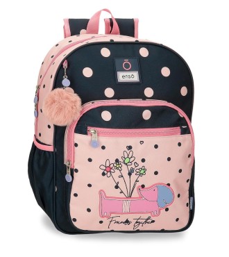 94322D1 MOCHILA ADAP. 38CM.ENSO FRIENDS TOGETHER