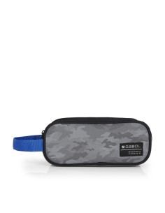 Portatodo Cuadrado Triple Gabol Soul Negro Portatodo Estu...