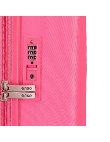 9629225 TROLLEY ABS 70CM. C/EXP. 4R.ENSO ANNIE FUCSIA