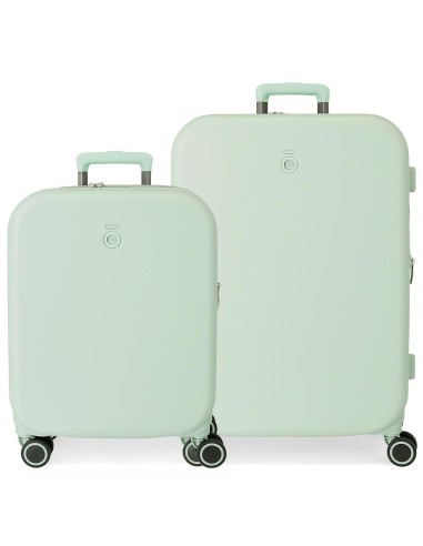 9629524 SET/2 TROLLEY  ABS 55-70CM.4R.ENSO ANNIE VERDE MENTA