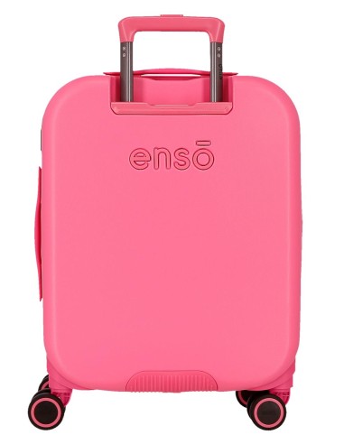 9628625 TROLLEY ABS 55CM.C/EXP. 4R. ENSO ANNIE FUCSIA