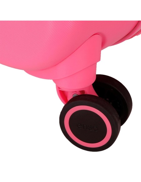 9628625 TROLLEY ABS 55CM.C/EXP. 4R. ENSO ANNIE FUCSIA 9628625 TROLLEY ABS 55CM.C/EXP. 4R. ENSO ANNIE FUCSIA