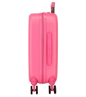 9629125 TROLLEY ABS 55CM.4R.ENSO FUCSIA 2