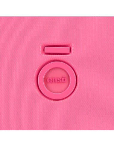 9629125 TROLLEY ABS 55CM.4R.ENSO FUCSIA