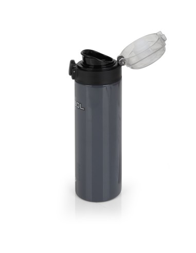 Botella Acero Inox. Infantil Gabol Soul Negro Botella Ace...