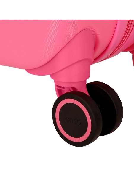 9629525 SET/2 TROLLEY ABS 55-70CM.4R.ENSO ANNIE FUCSIA 9629525 SET/2 TROLLEY ABS 55-70CM.4R.ENSO ANNIE FUCSIA