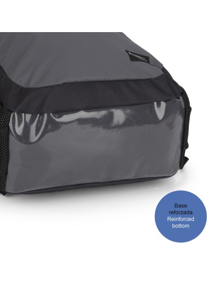 Mochila Escolar Adaptable Gabol Soul Negro Mochilas Escol...