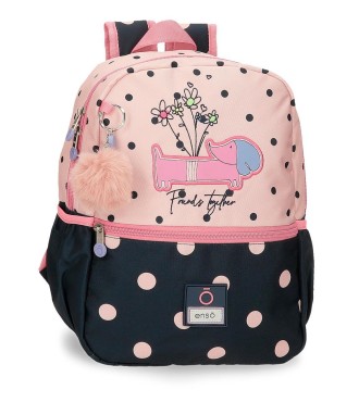 94321D1 MOCHILA ADAP. 32CM.ENSO FRIENDS TOGETHER