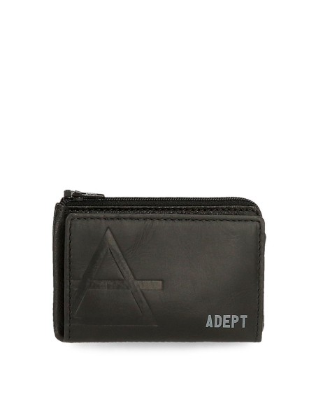 8080221 MONEDERO-TARJETERO ADEPT JIM NEGRO
