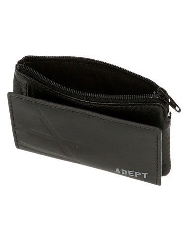 8080221 MONEDERO-TARJETERO ADEPT JIM NEGRO