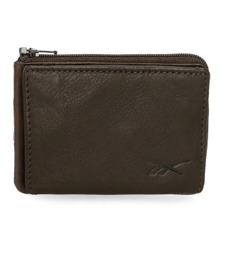 8950223 MONEDERO - TARJETERO REEBOK CLUB MARRON