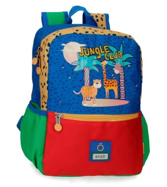 94621D1 MOCHILA ADAP.32CM.ENSO JUNGLE CLUB