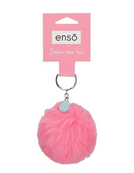 9470225 LLAVERO POMPÓN ROSA