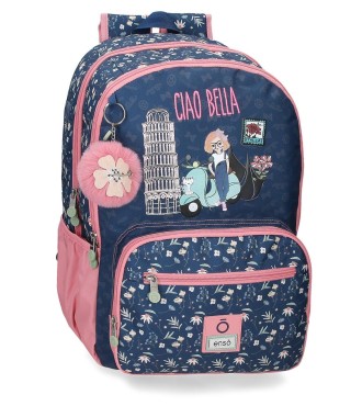 95727D1 MOCHILA ADAP. 44CM.2C.ENSO LOVE CIAO BELLA