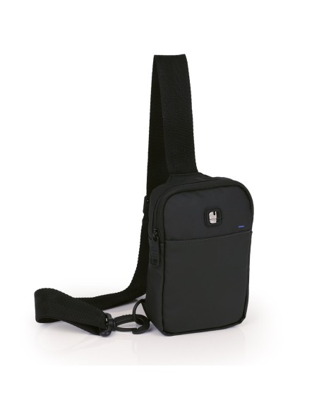 Bolso Cruzada Dos Compartimentos Hombre Gabol Flash Bando...