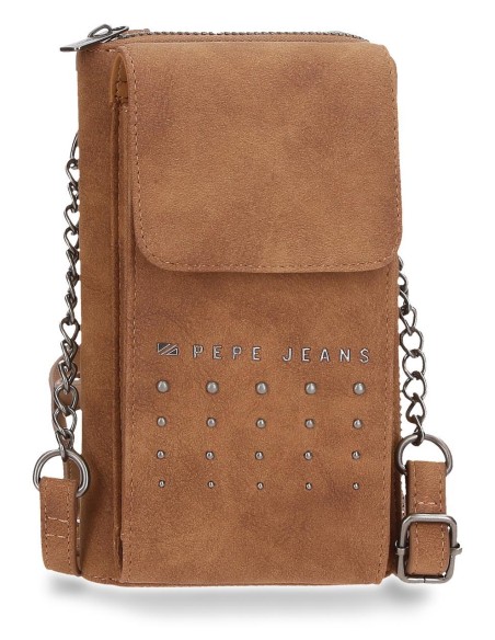 7755333 PORTAMOVIL BANDOLERA PJL HOLLY MARRON 7755333 PORTAMOVIL BANDOLERA PJL HOLLY MARRON