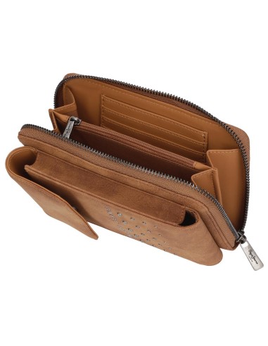 7755333 PORTAMOVIL BANDOLERA PJL HOLLY MARRON