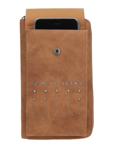 7755333 PORTAMOVIL BANDOLERA PJL HOLLY MARRON