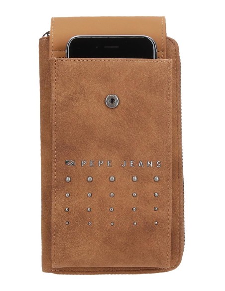 7755333 PORTAMOVIL BANDOLERA PJL HOLLY MARRON 7755333 PORTAMOVIL BANDOLERA PJL HOLLY MARRON