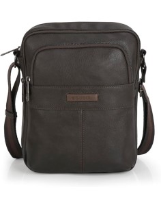Bolso Bandolera Doble Ipad Hombre Gabol Frank Bolsos Homb...