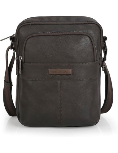 Bolso Bandolera Doble Ipad Hombre Gabol Frank Bolsos Homb...