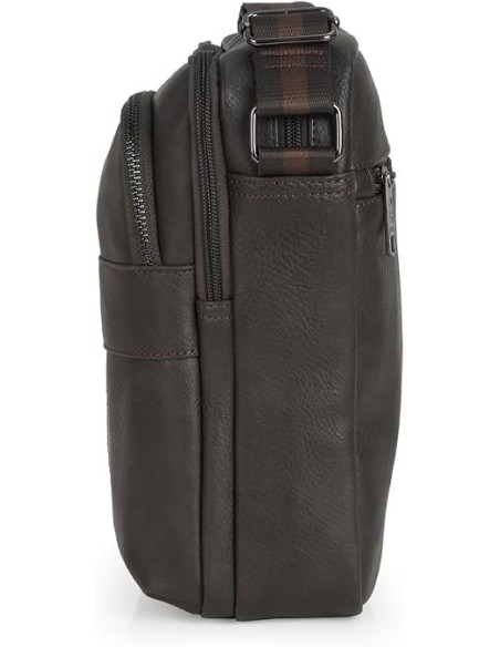 Bolso Bandolera Doble Ipad Hombre Gabol Frank Bolsos Homb...