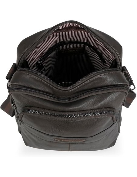 Bolso Bandolera Doble Ipad Hombre Gabol Frank Bolsos Homb...