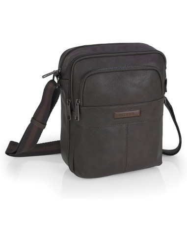 Bolso Bandolera Doble Ipad Hombre Gabol Frank Bolsos Homb...