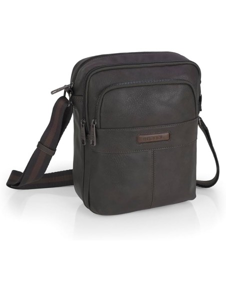 Bolso Bandolera Doble Ipad Hombre Gabol Frank Bolsos Homb...