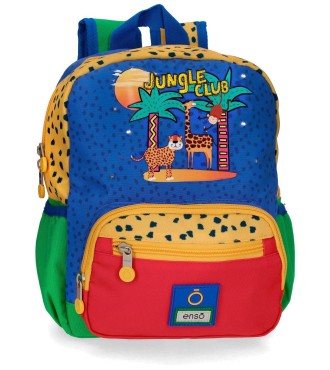 94620D1 MOCHILA ADAP. 28CM.ENSO JUNGLE CLUB