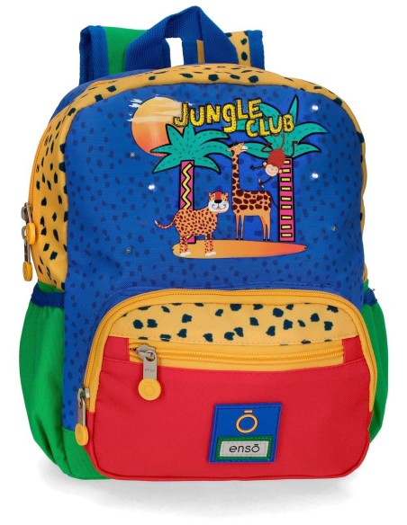 94620D1 MOCHILA ADAP. 28CM.ENSO JUNGLE CLUB 94620D1 MOCHILA ADAP. 28CM.ENSO JUNGLE CLUB