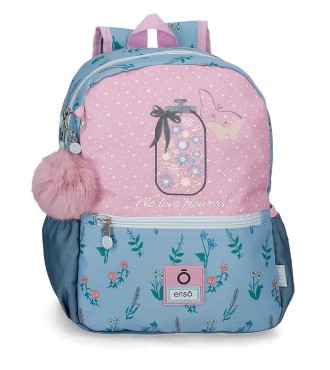 9442121 MOCHILA 32CM.ENSO WE LOVE FLOWERS
